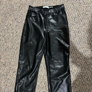 Abercrombie & Fitch Vegan Leather Pants